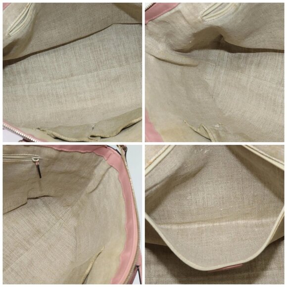 GUCCI Micro GG Canvas Micro Guccissima Bag Leather Outlet 449655 Auth 137915 - Picture 15 of 16